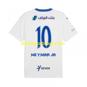 Koszulka Al Hilal Neymar JR 10 Wyjazdowe Koszulki Piłkarskie 2024-2025 Krótki Rękaw